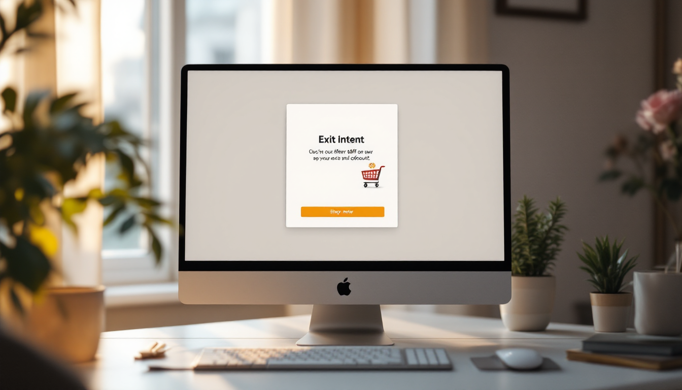 Exit Intent Strategies That Recover Revenue Without Being | GOSH Digital